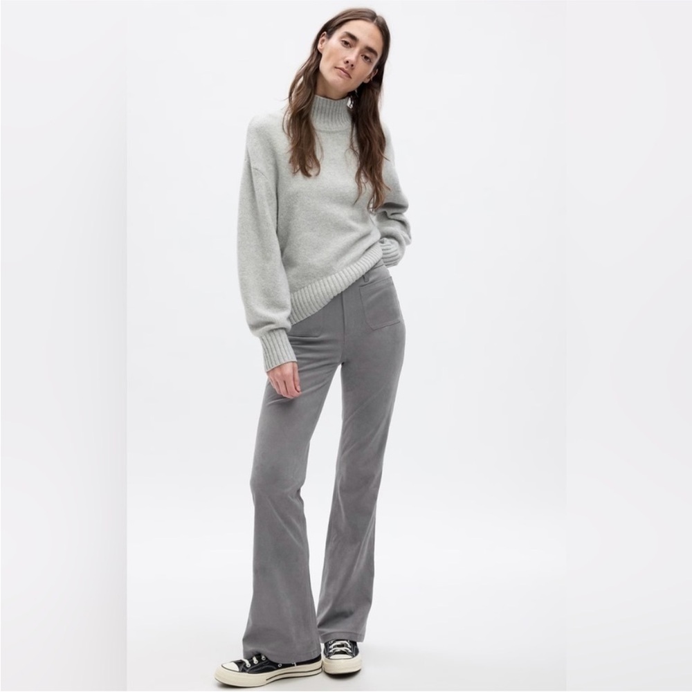 NWT Gap 70’s Flare Suede High Rise Vegan Suede Jeans